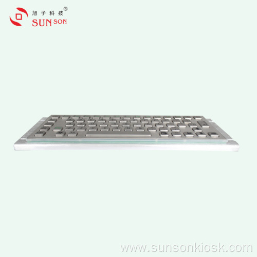 Reinforced Metal Keyboard and Touch Pad